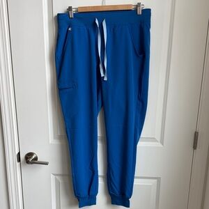 Figs Royal Blue Scrub Joggers